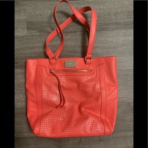 Nine West coral tote
